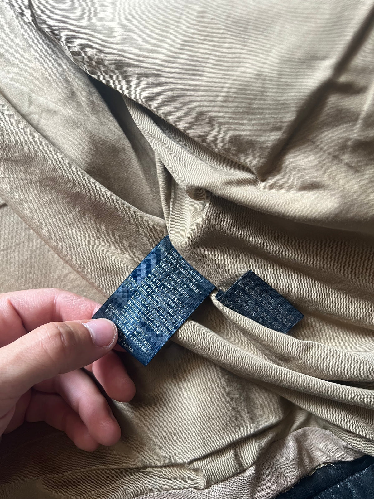Ralph Lauren Leather Jacket (XL)