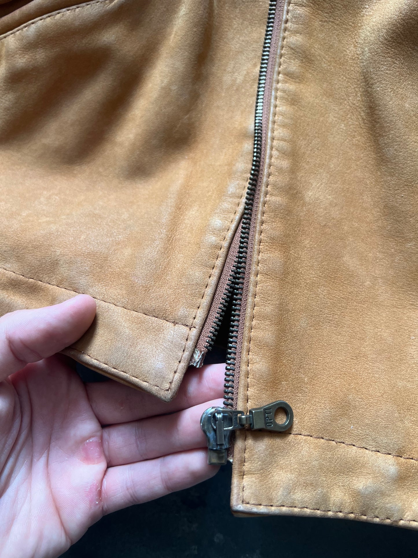 1980’ Vintage Leather Jacket (S)