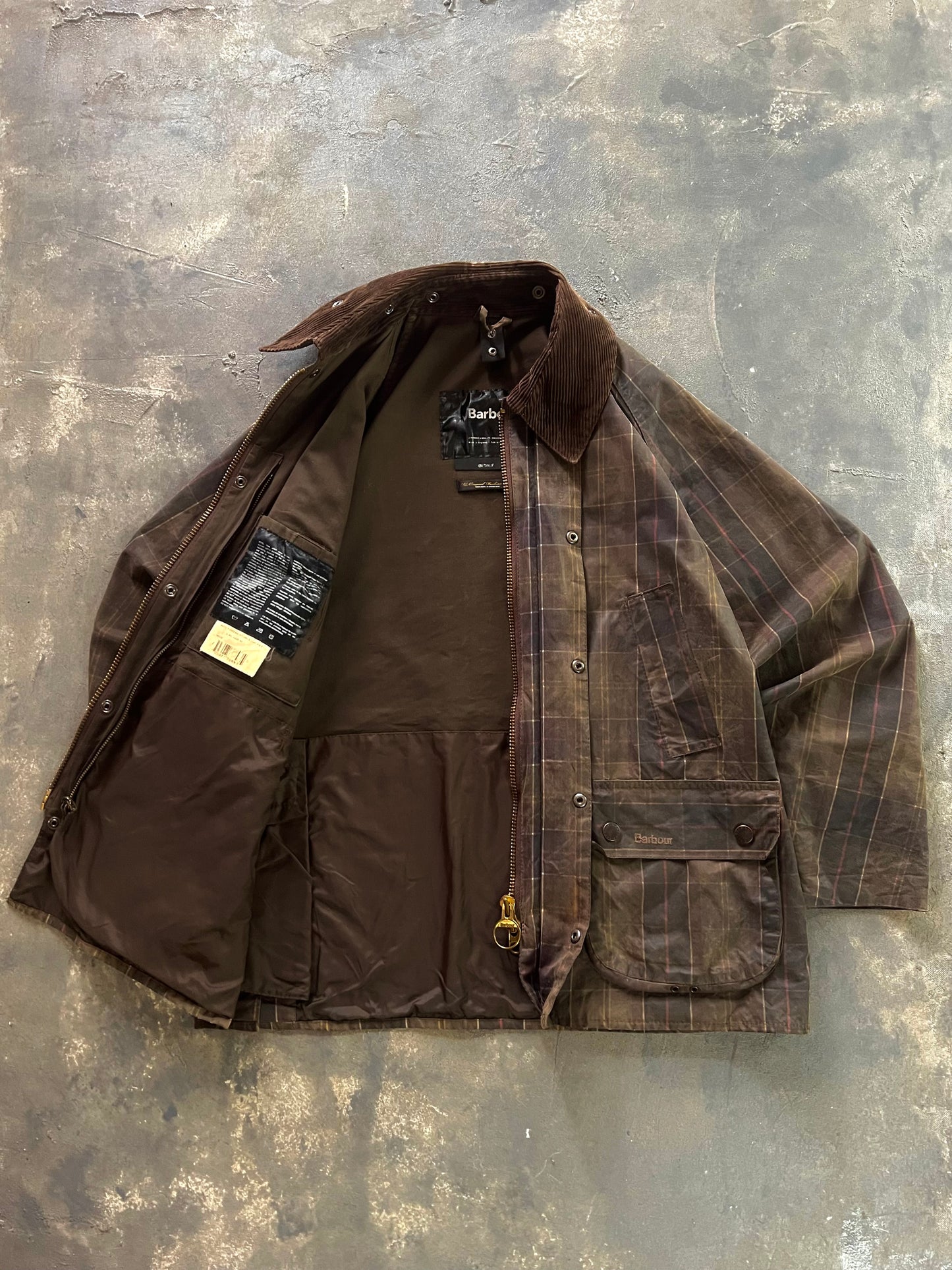 Barbour Tartan Bedale Jacket 102 cm (M)