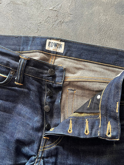 Edwin Japanese Raw Denim Cimosato (28x32)