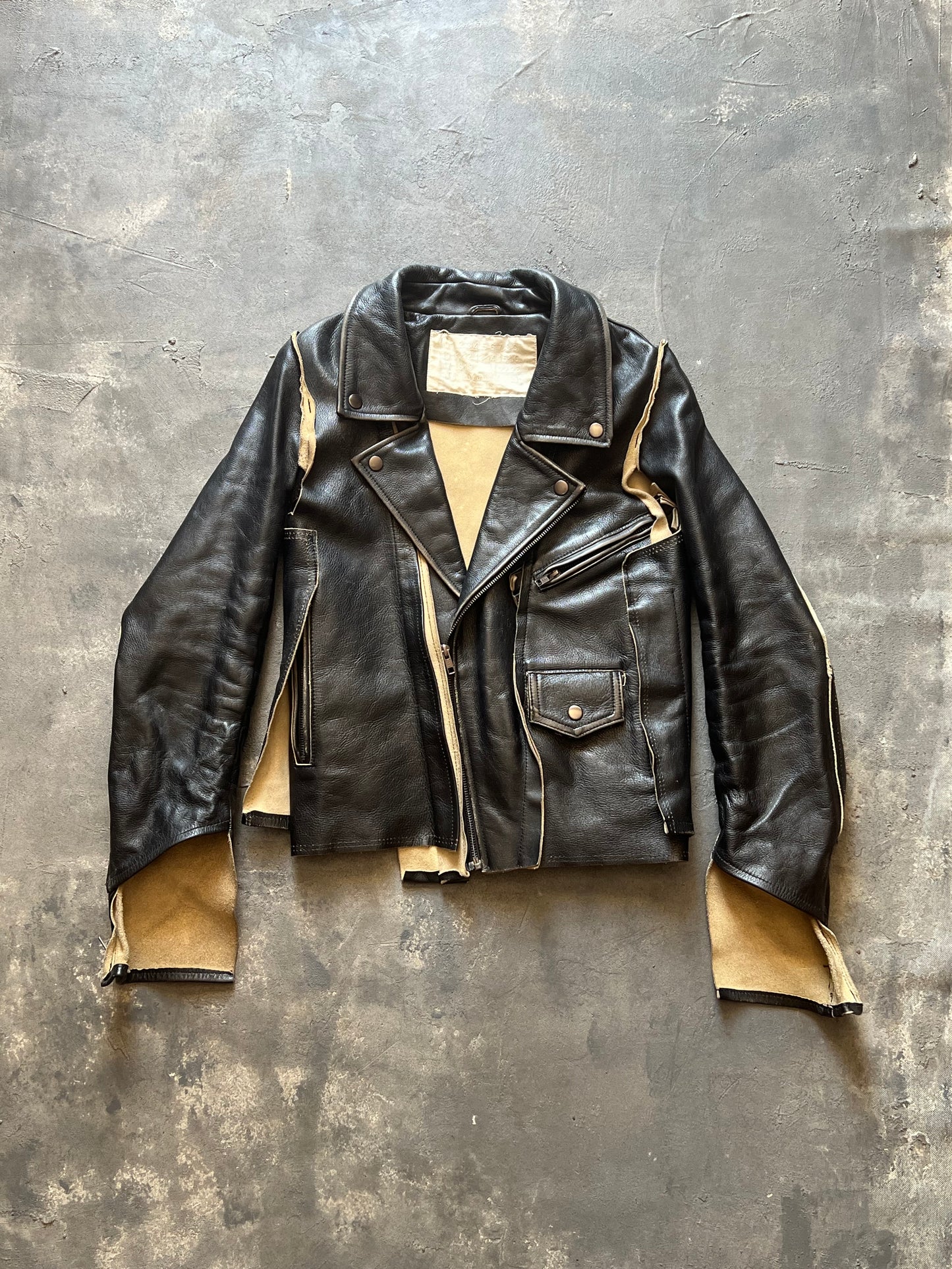 2012’ Maison Margiela X H&M Leather Jacket (M)