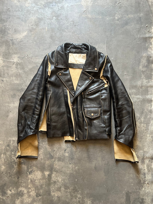 2012’ Maison Margiela X H&M Leather Jacket (M)