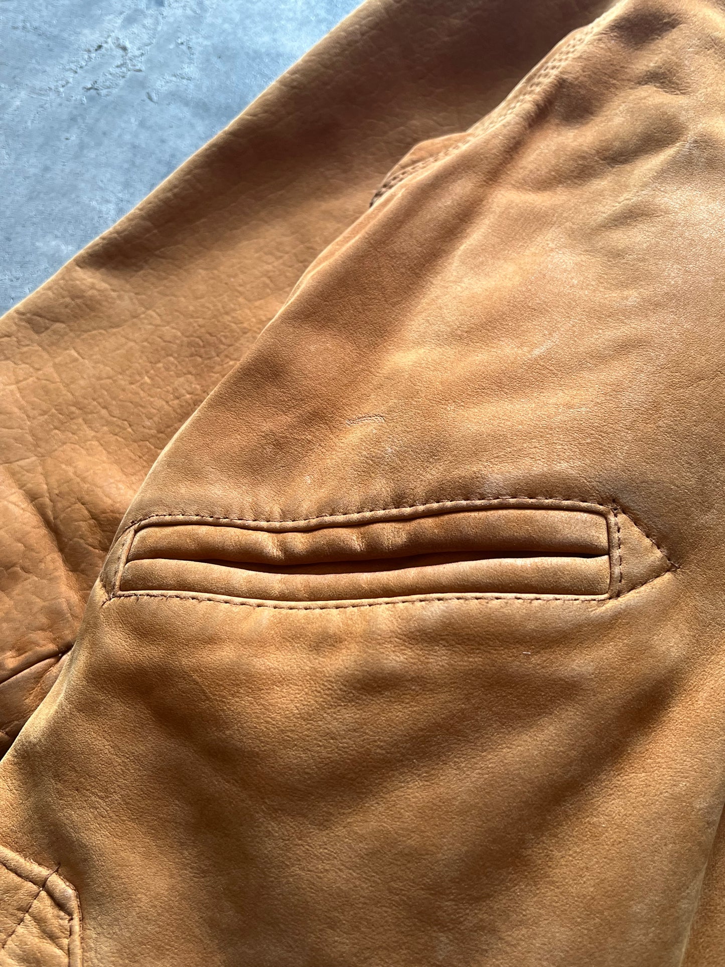 1980’ Vintage Leather Jacket (S)
