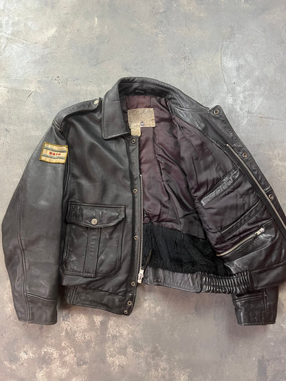 Avirex Chicago Aviator Leather Jacket [Size: M]