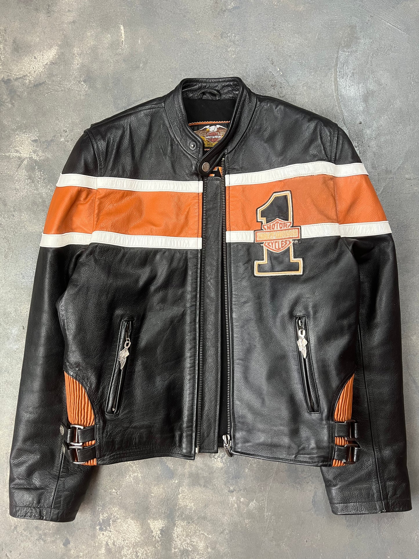 Harley Davidson Biker Jacket [Size: S]