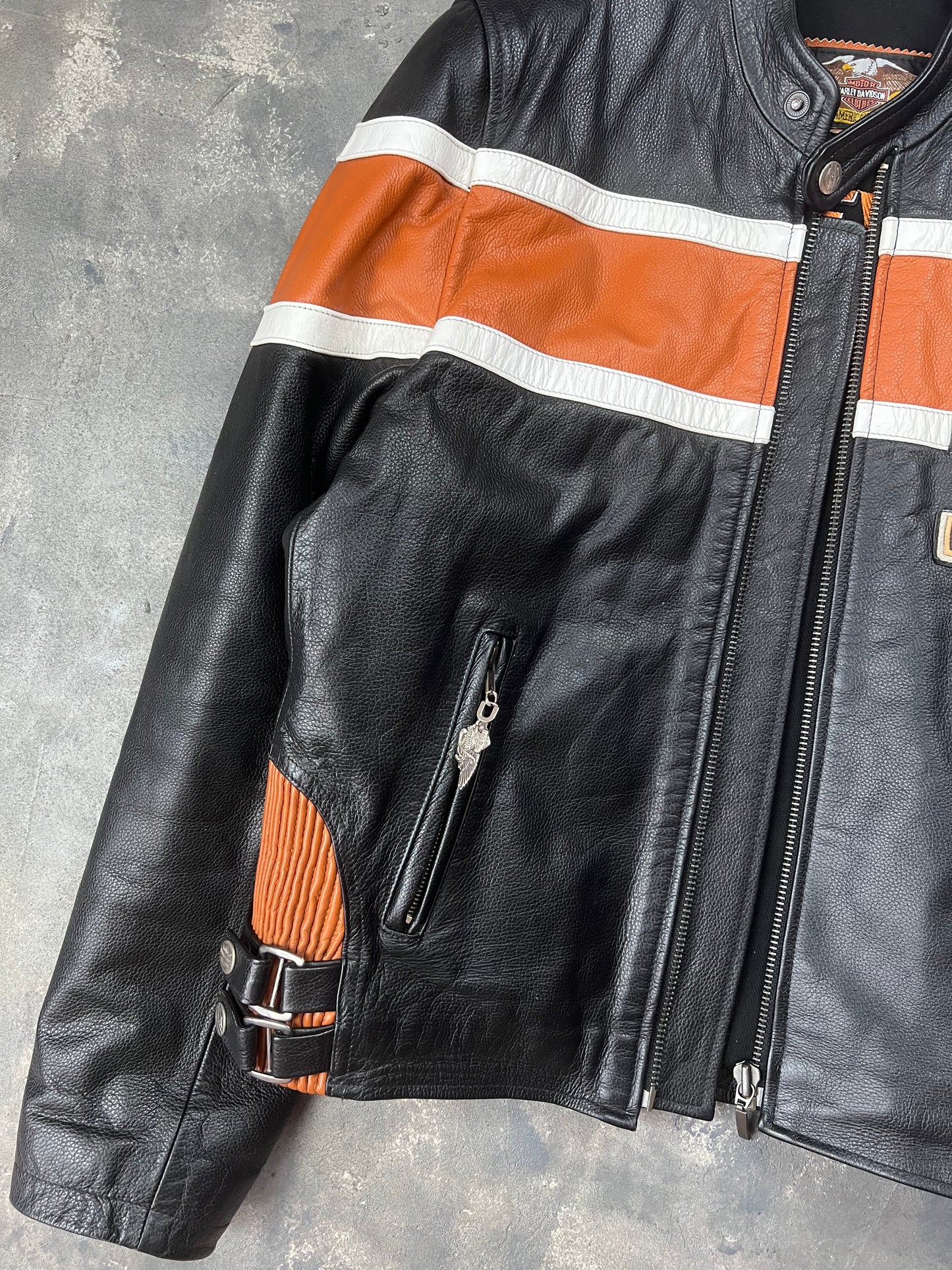 Harley Davidson Biker Jacket [Size: S]