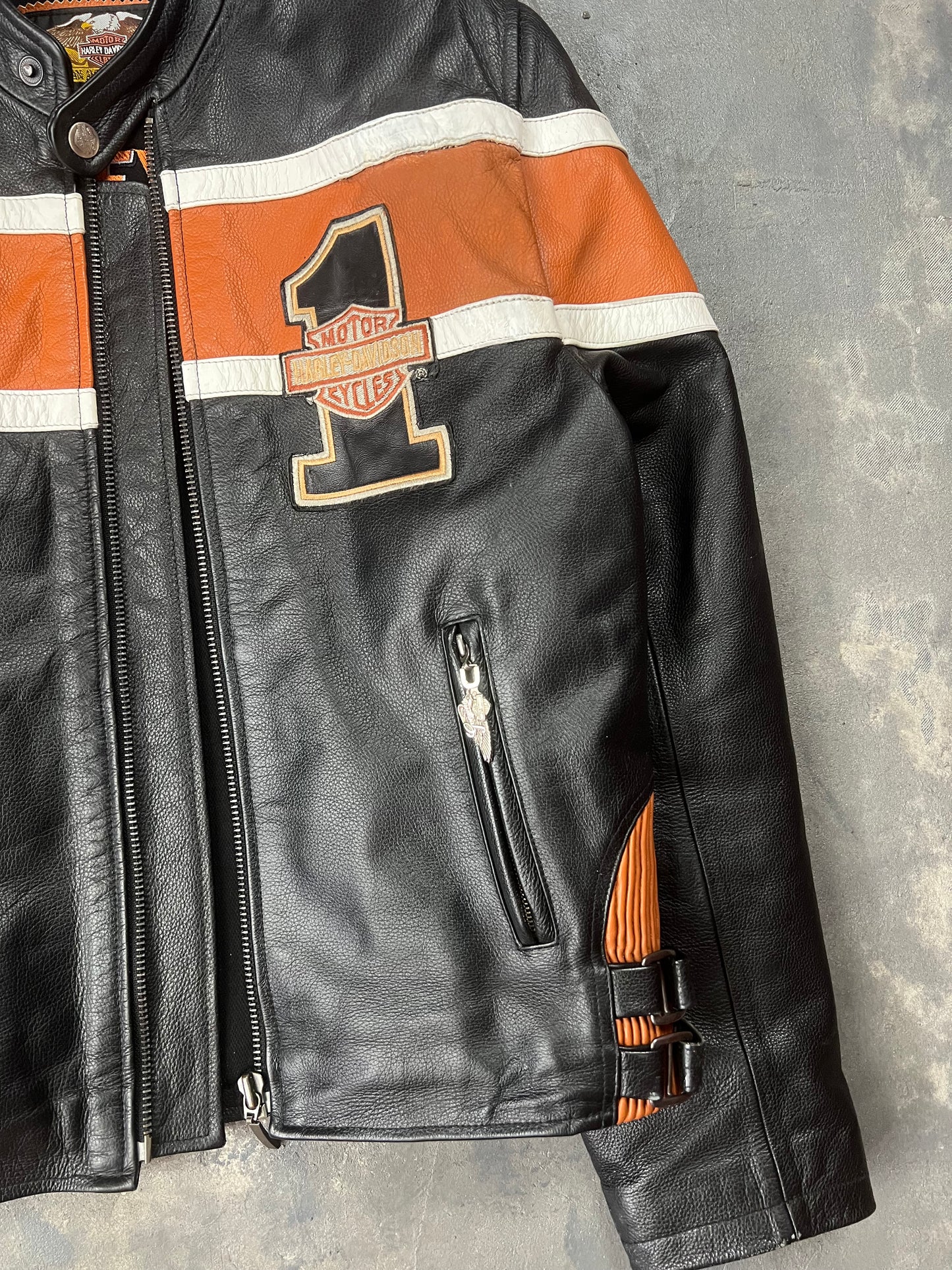 Harley Davidson Biker Jacket [Size: S]