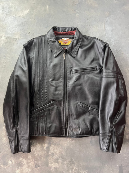 Harley Davidson Vintage Leather Jacket [Size: XL]
