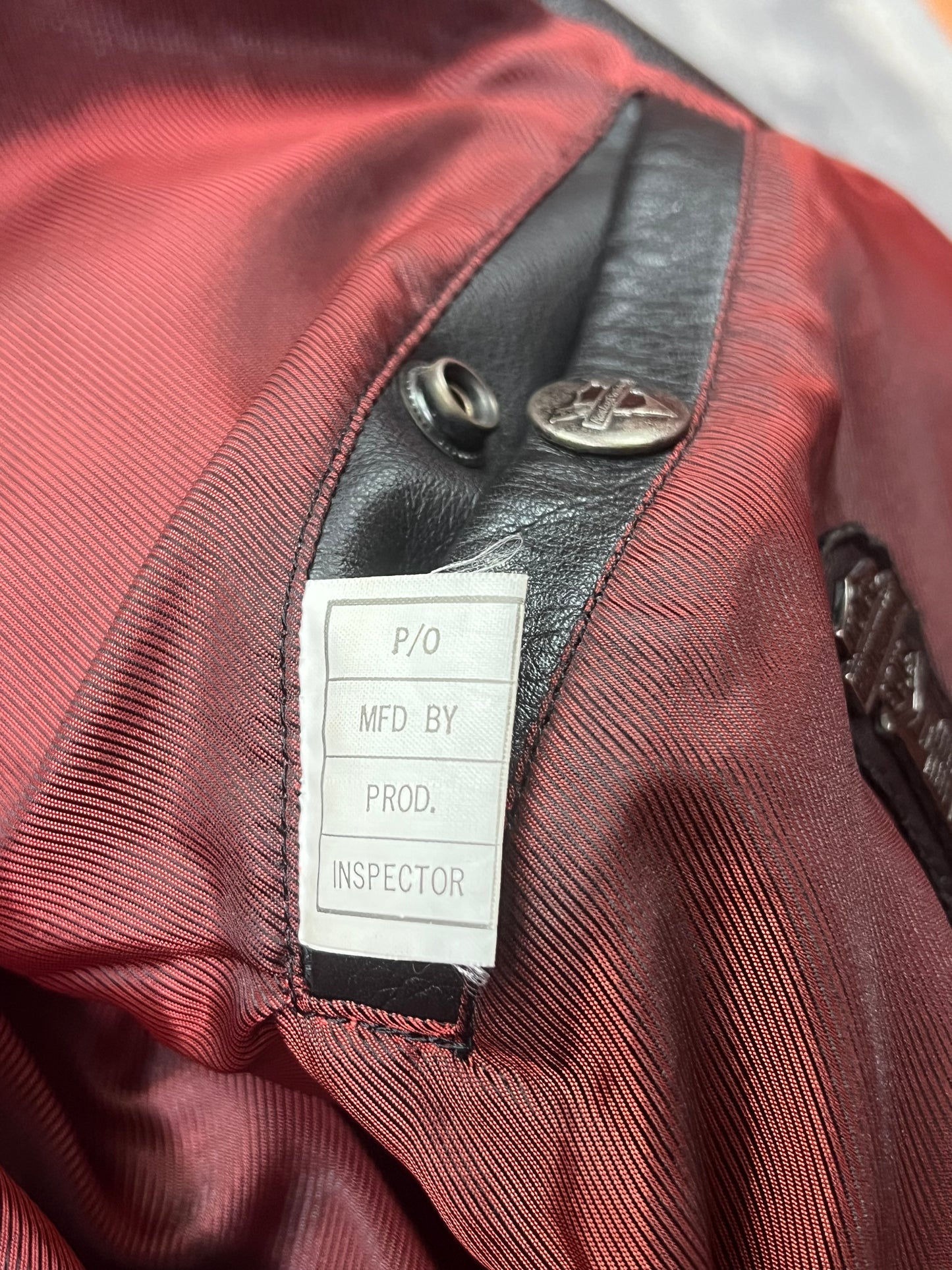 Harley Davidson Vintage Leather Jacket [Size: XL]