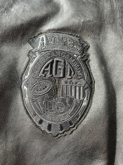 Avirex Varsity Jacket 1st Casinó Tour Monte Carlo Royal Flush [Size: 5XL]
