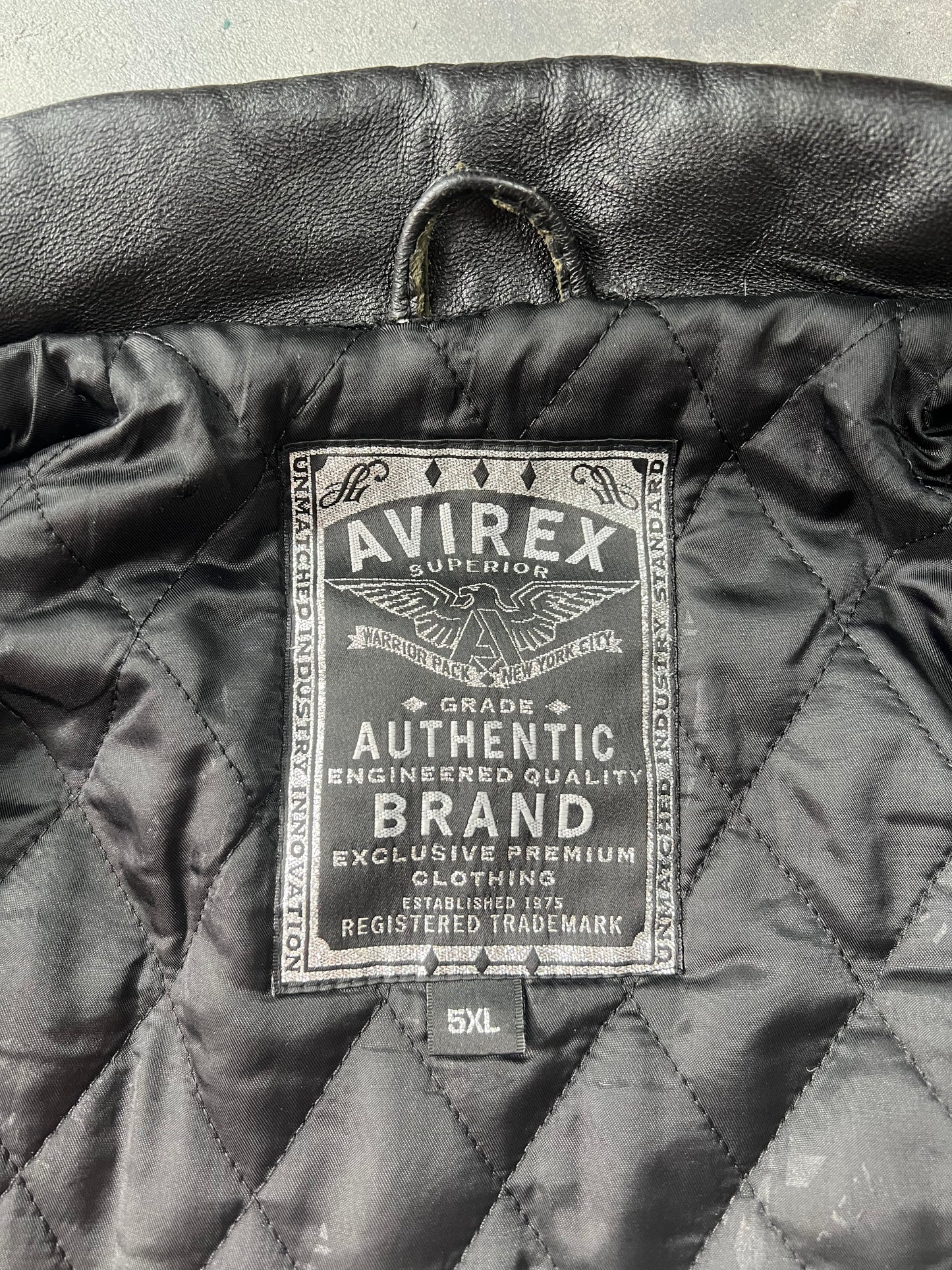 Avirex Varsity Jacket 1st Casinó Tour Monte Carlo Royal Flush [Size: 5XL]