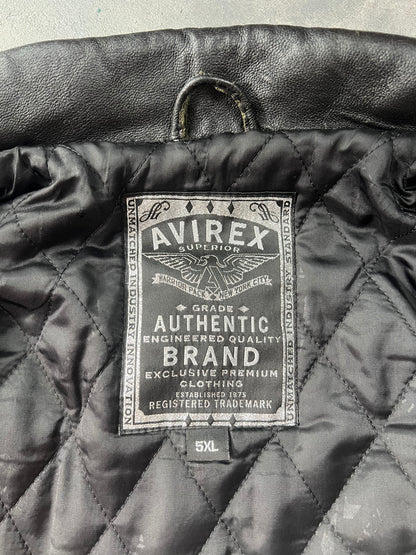 Avirex Varsity Jacket 1st Casinó Tour Monte Carlo Royal Flush [Size: 5XL]