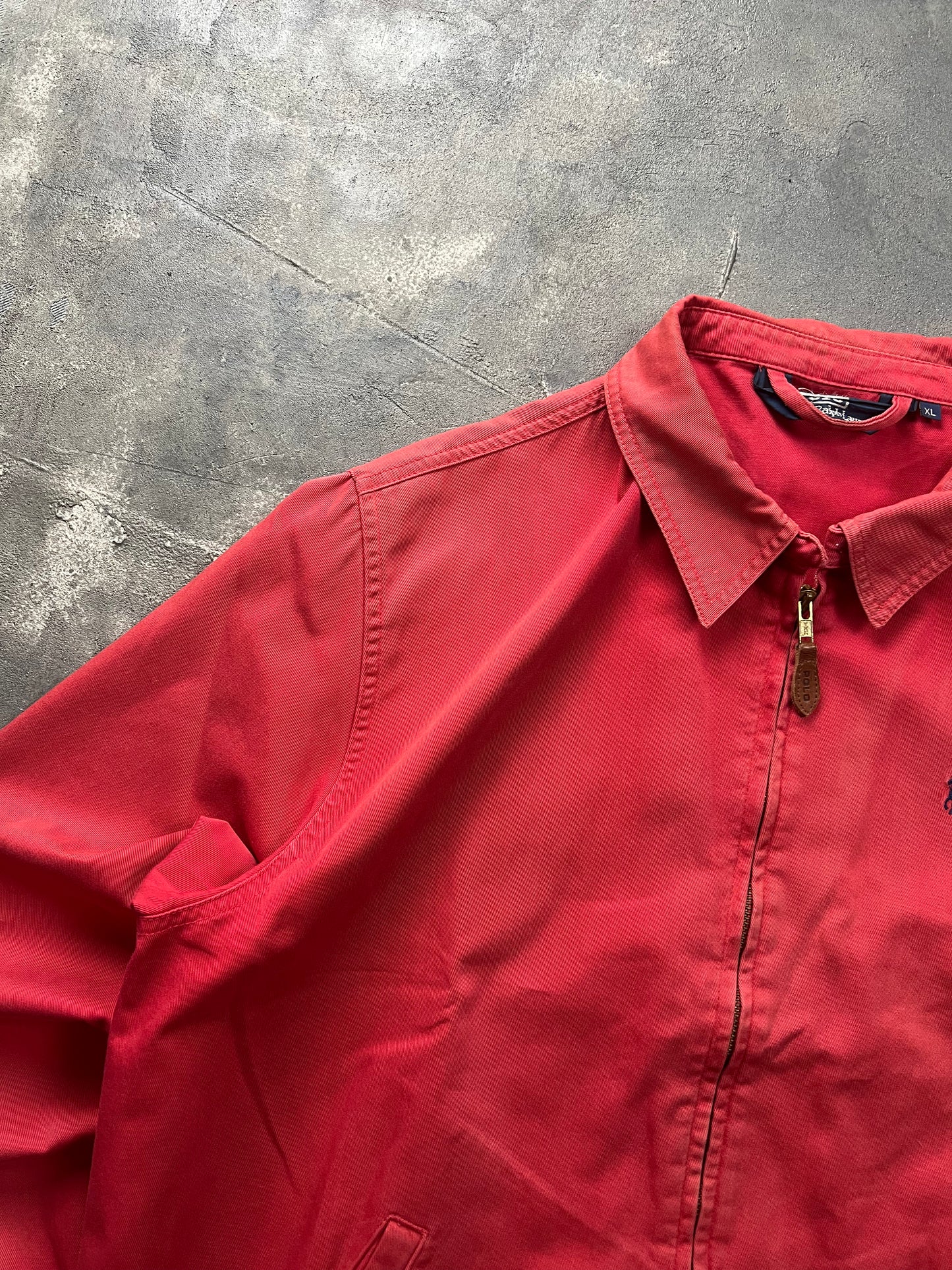 Natural Faded Jacket Polo by Ralph Lauren [Size: XL]