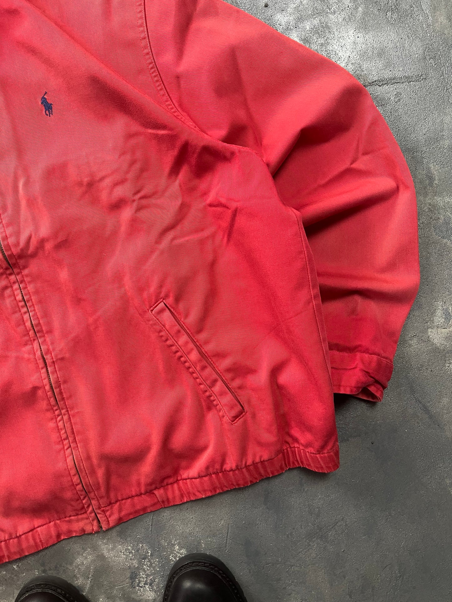 Natural Faded Jacket Polo by Ralph Lauren [Size: XL]