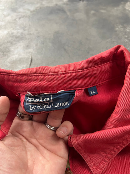 Natural Faded Jacket Polo by Ralph Lauren [Size: XL]