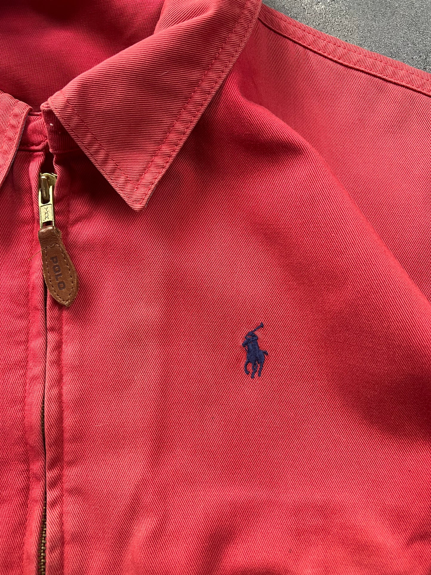 Natural Faded Jacket Polo by Ralph Lauren [Size: XL]
