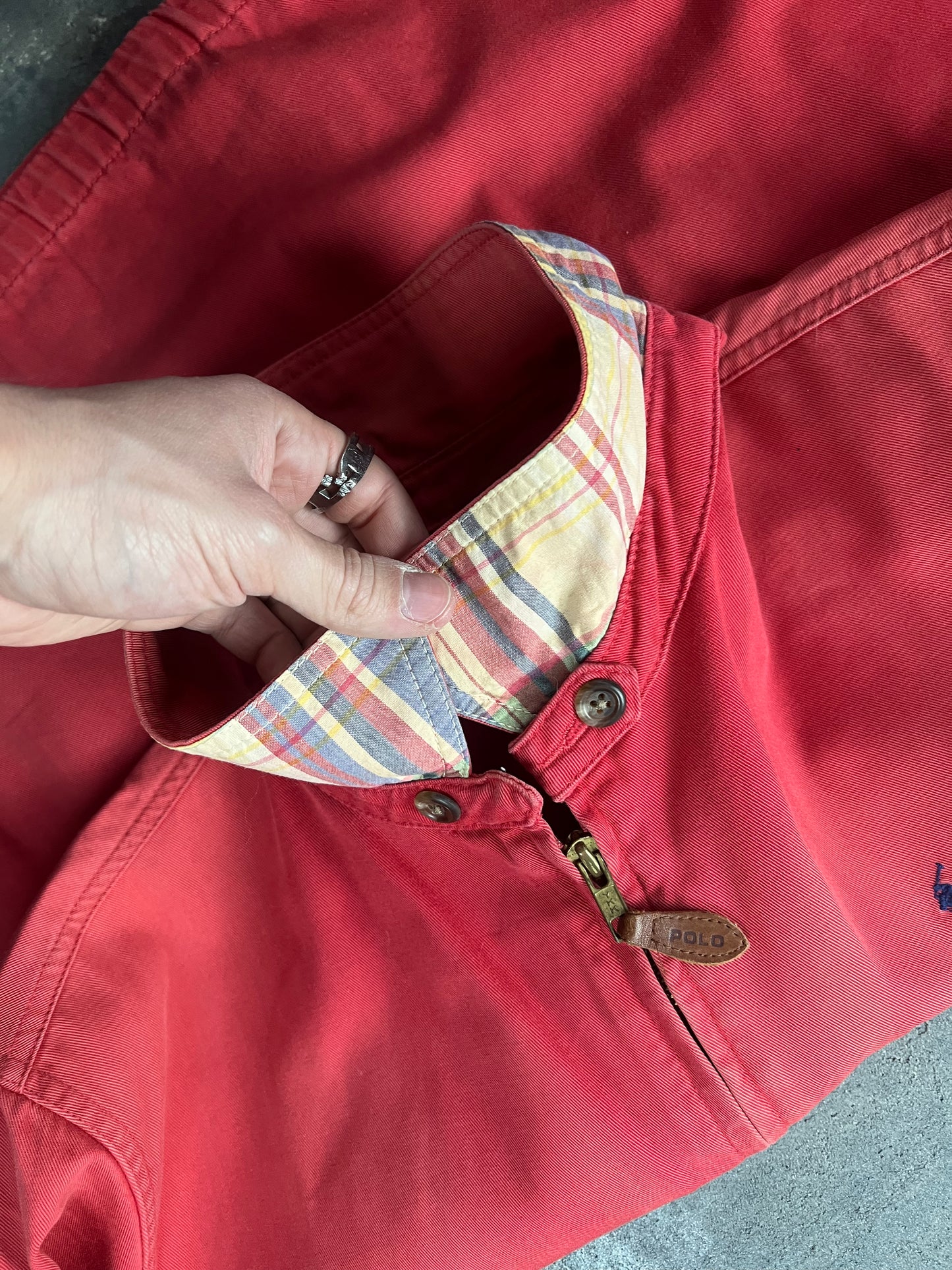 Natural Faded Jacket Polo by Ralph Lauren [Size: XL]