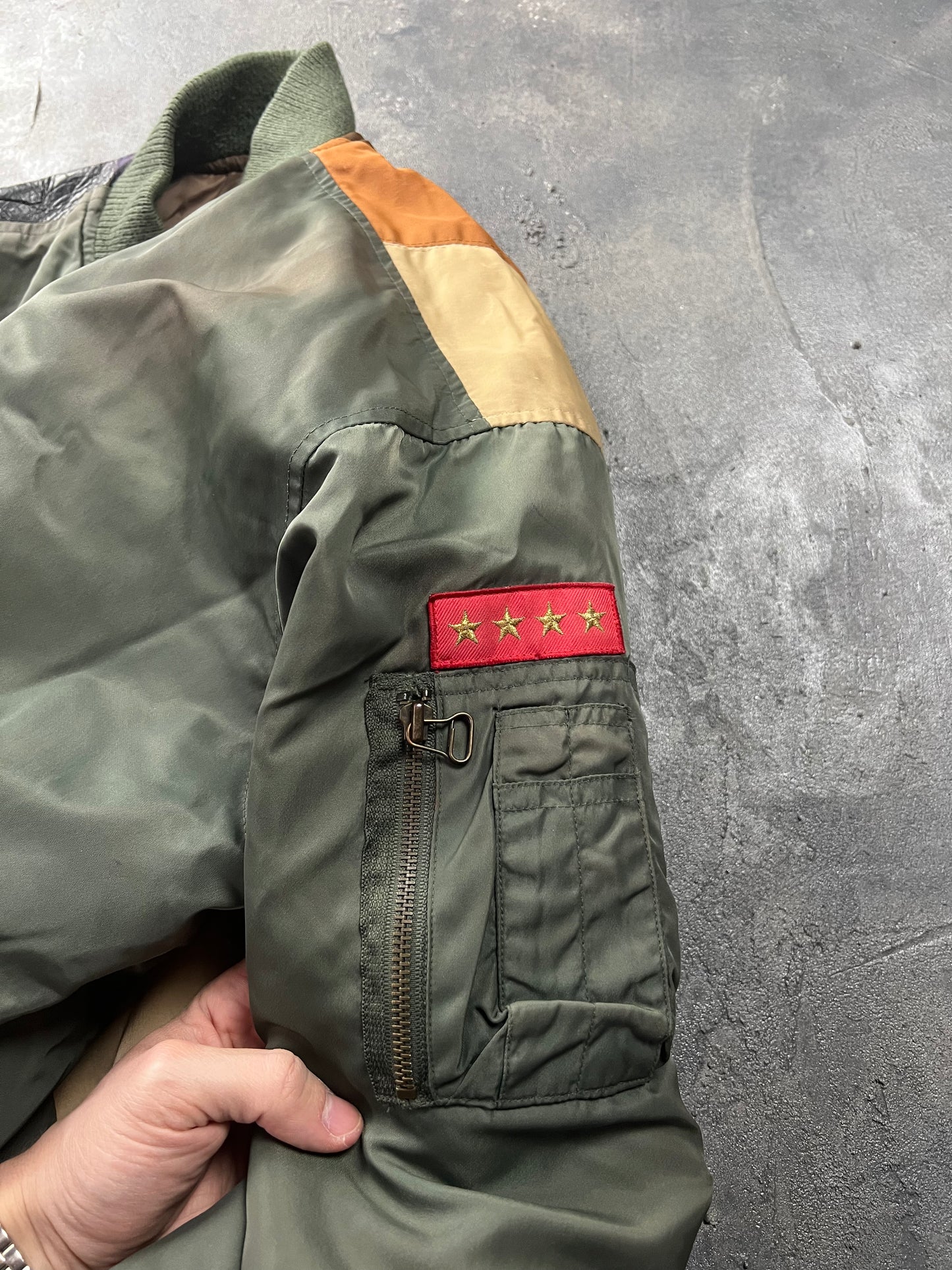 MA-1 Vietnam War Us Marines Airborne [Size: L]