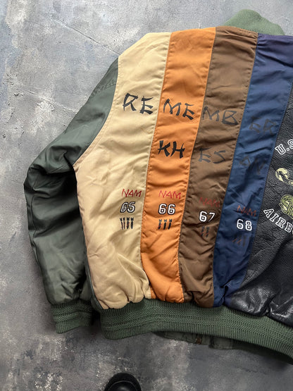 MA-1 Vietnam War Us Marines Airborne [Size: L]