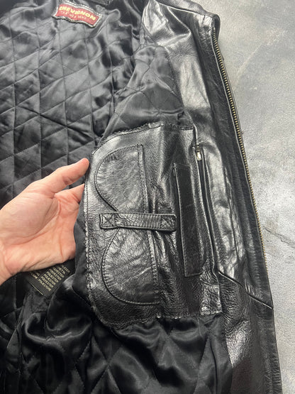 Chevignon 60’s Leather Jacket [Size: L]