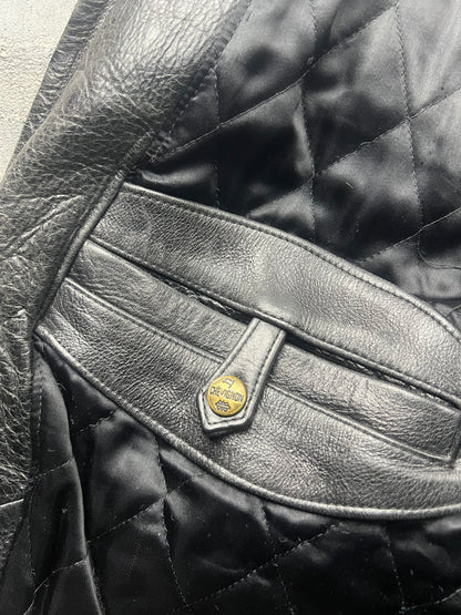Chevignon 60’s Leather Jacket [Size: L]