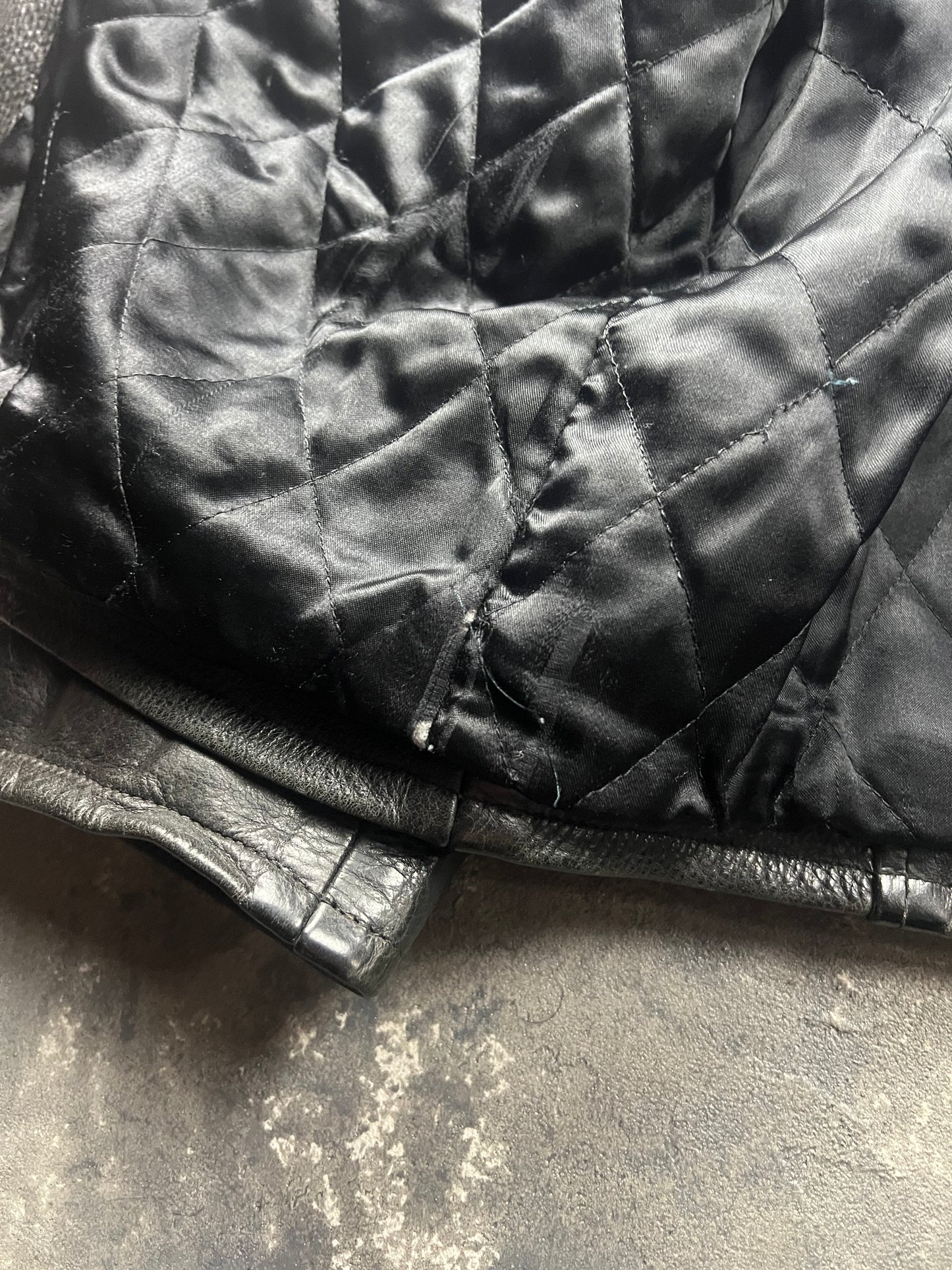 Chevignon 60’s Leather Jacket [Size: L]