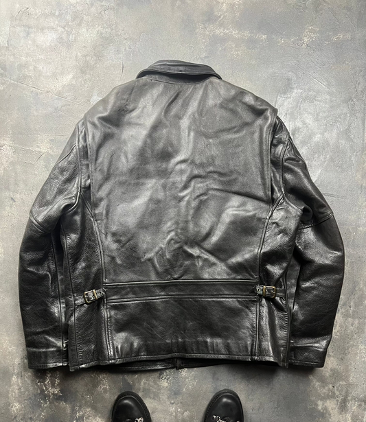 Chevignon 60’s Leather Jacket [Size: L]