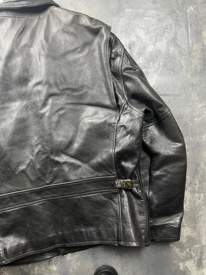 Chevignon 60’s Leather Jacket [Size: L]