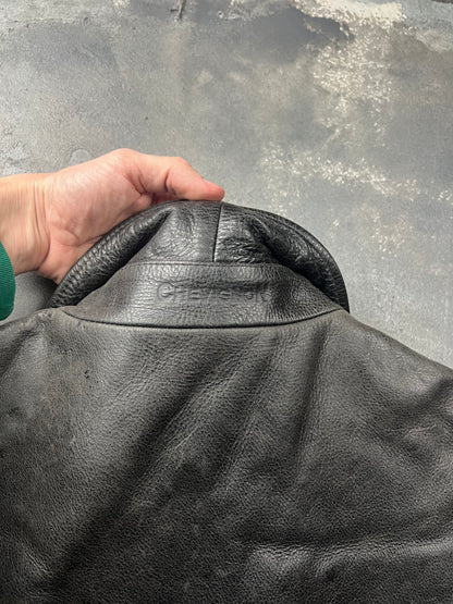 Chevignon 60’s Leather Jacket [Size: L]