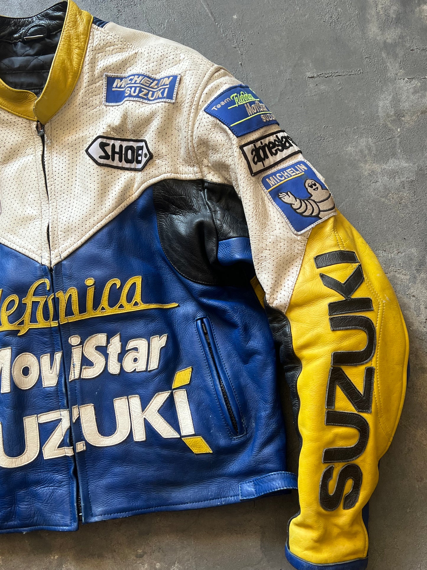 Vintage Suzuki X Movistar Racing Jacket (M)