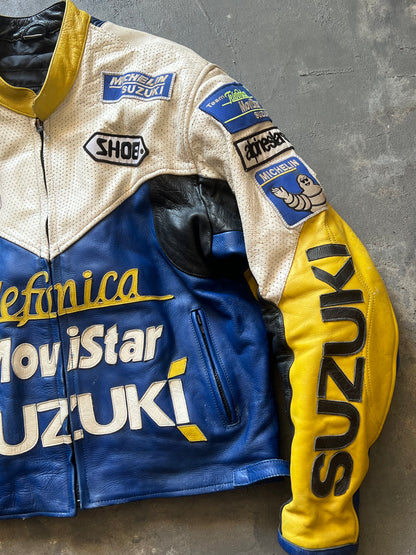 Vintage Suzuki X Movistar Racing Jacket (M)