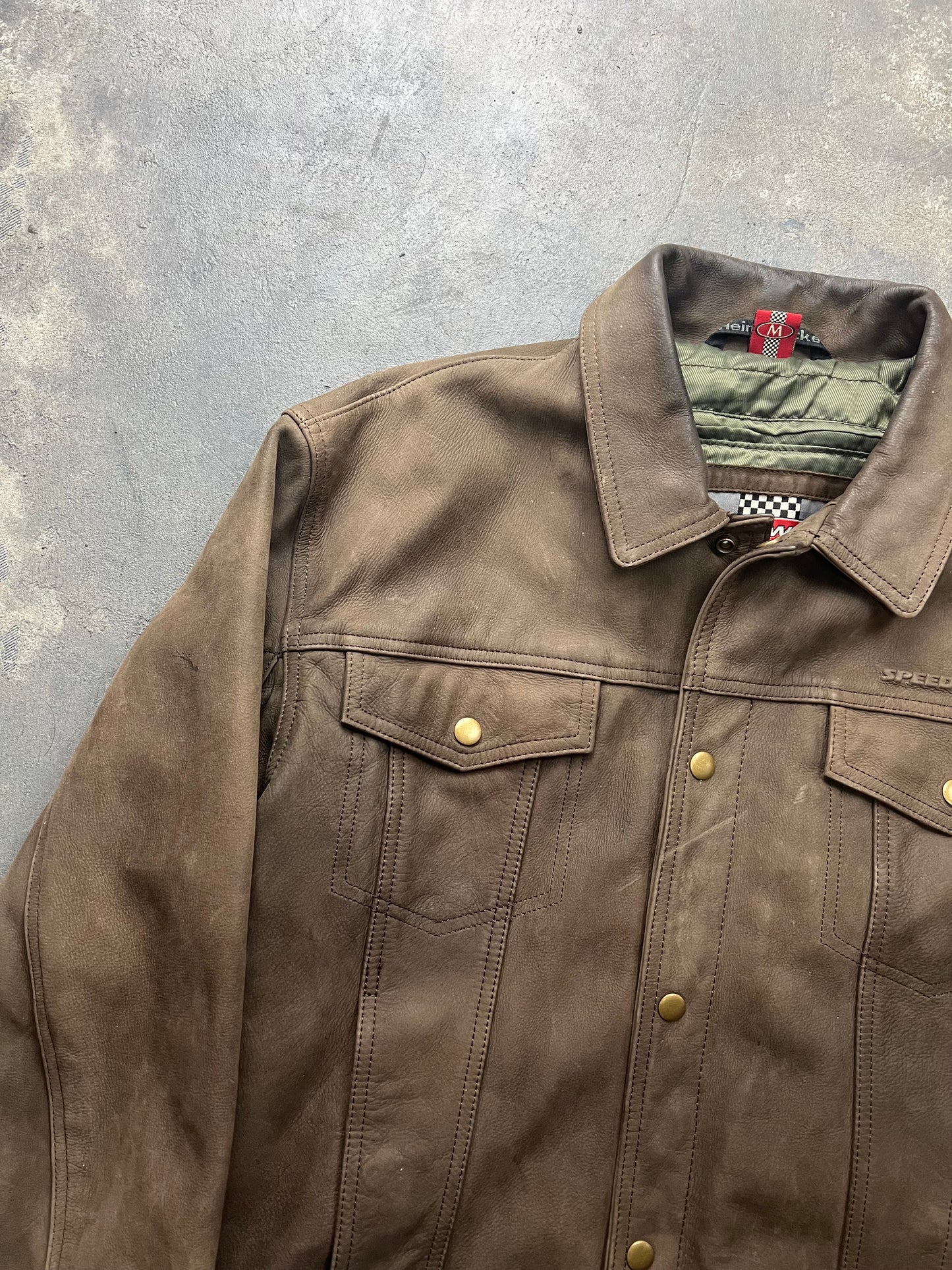 Hein Gericke 2000’ Vintage Handmade Biker Jacket [Size: M]