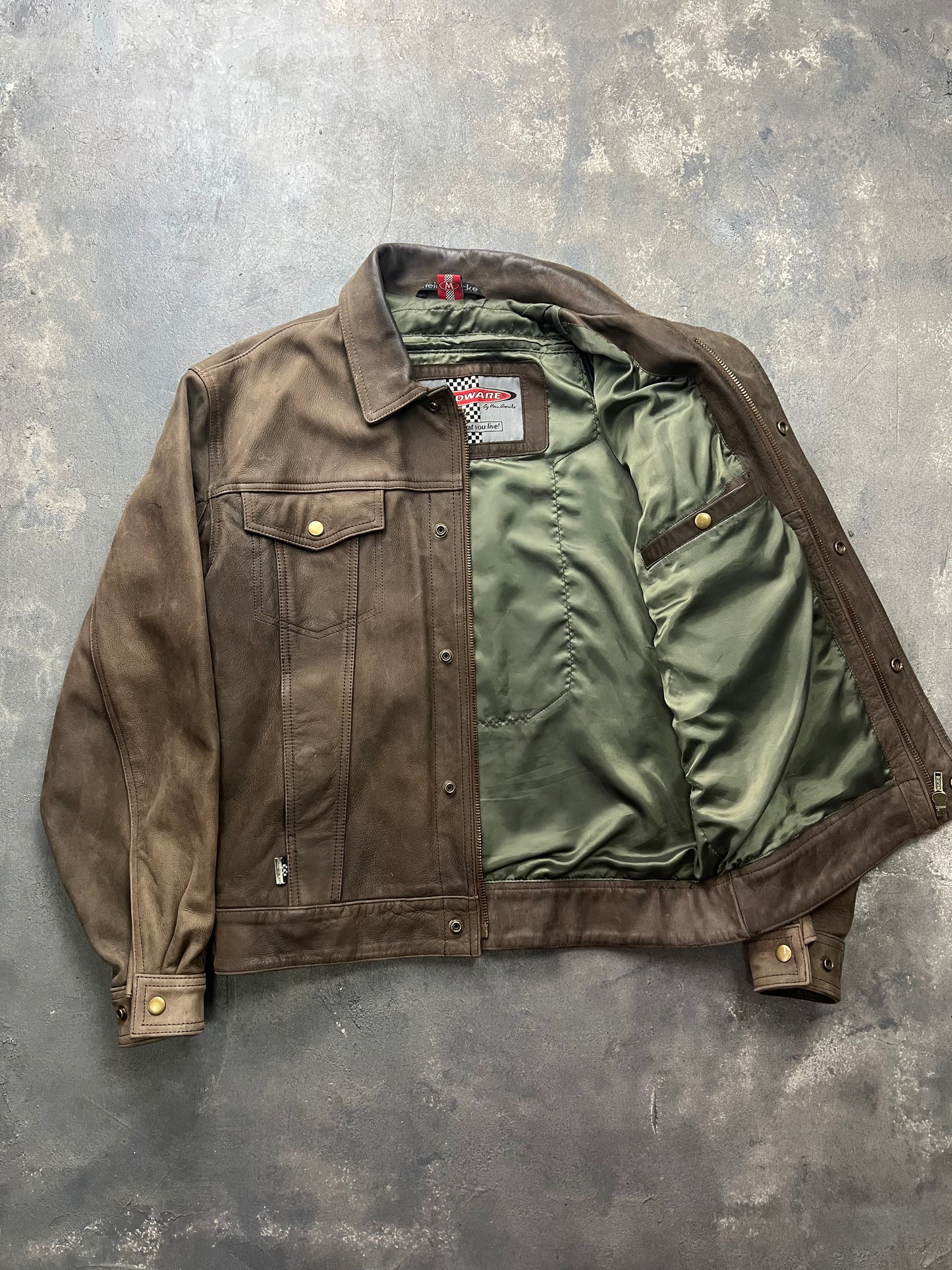 Hein Gericke 2000’ Vintage Handmade Biker Jacket [Size: M]