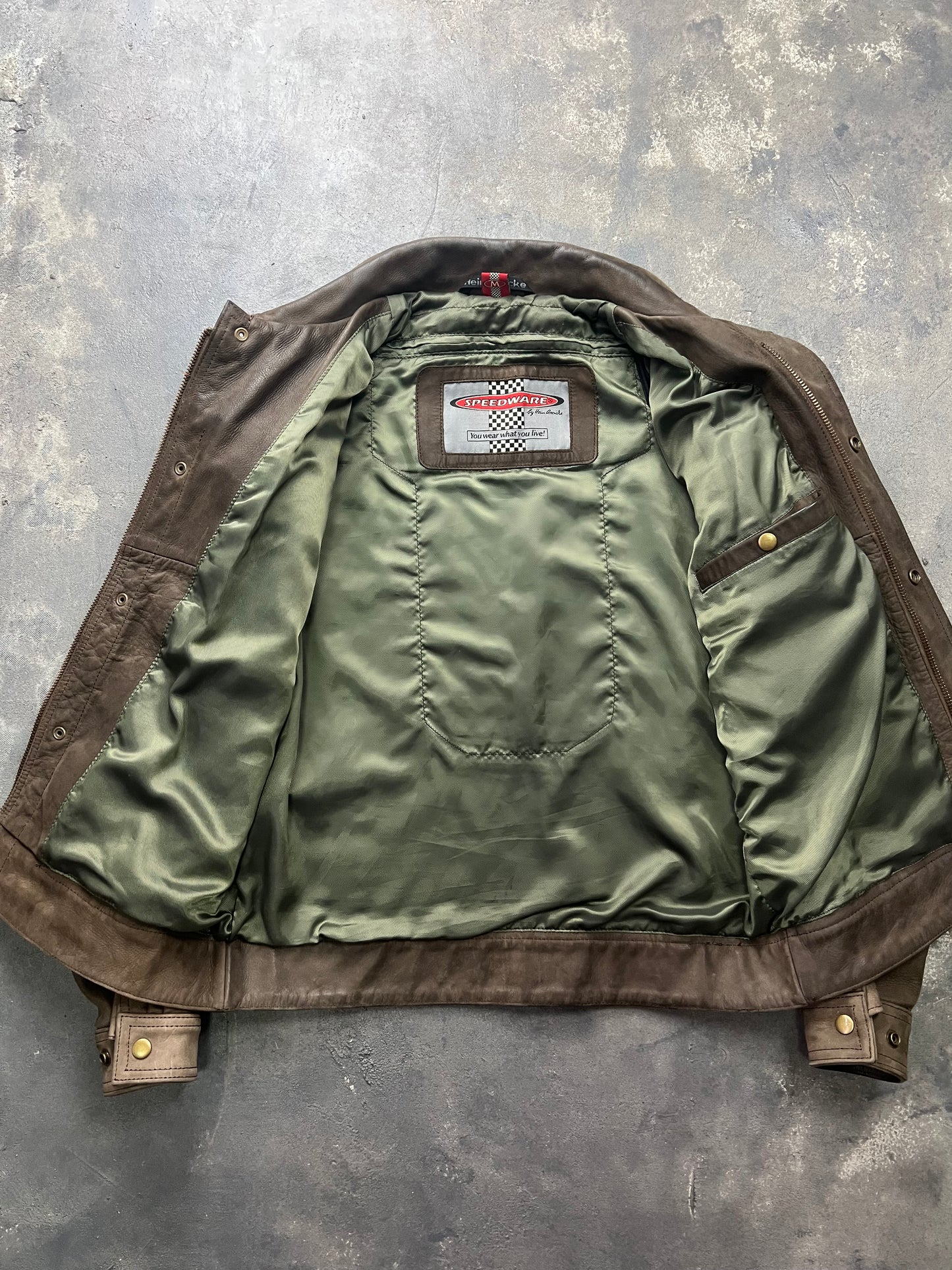 Hein Gericke 2000’ Vintage Handmade Biker Jacket [Size: M]