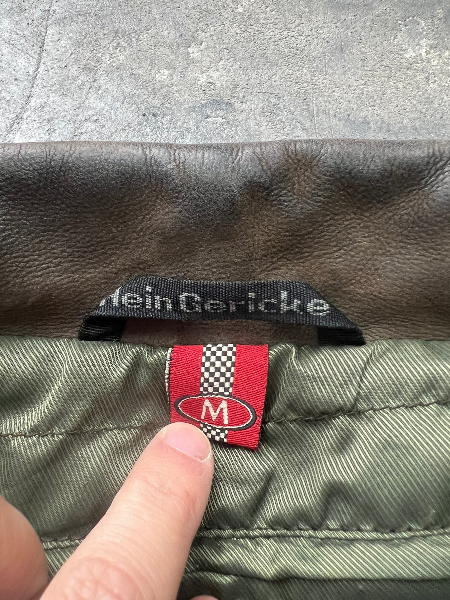 Hein Gericke 2000’ Vintage Handmade Biker Jacket [Size: M]