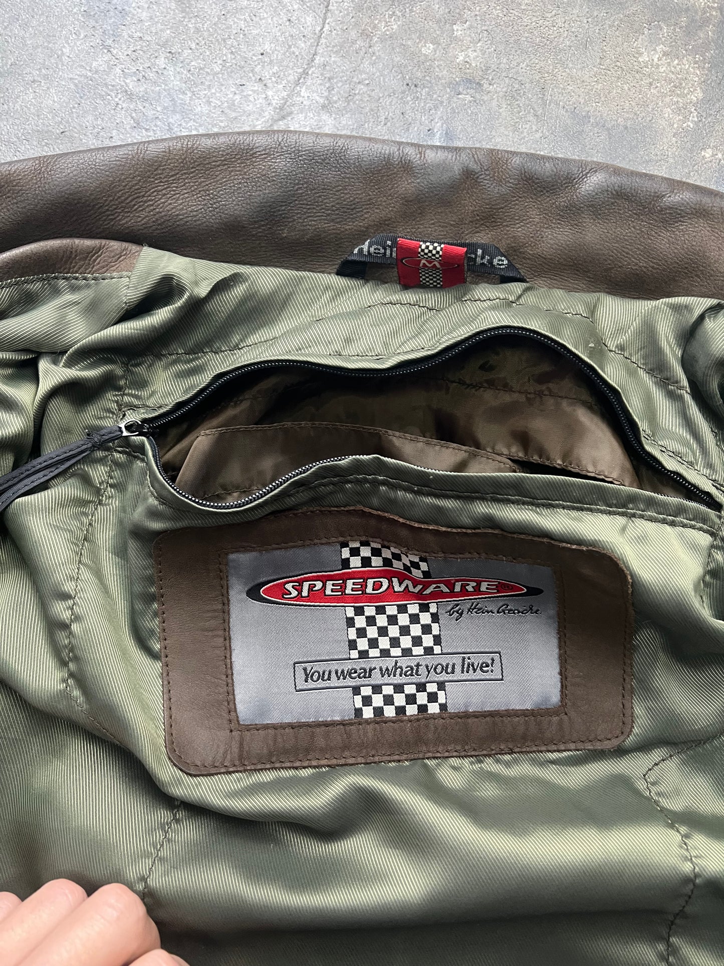 Hein Gericke 2000’ Vintage Handmade Biker Jacket [Size: M]