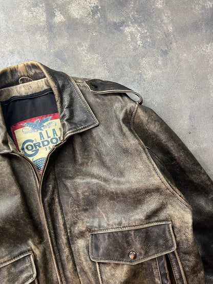 Alan Gordon 90's Aviator A-2 [Size: L]