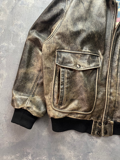 Alan Gordon 90's Aviator A-2 [Size: L]