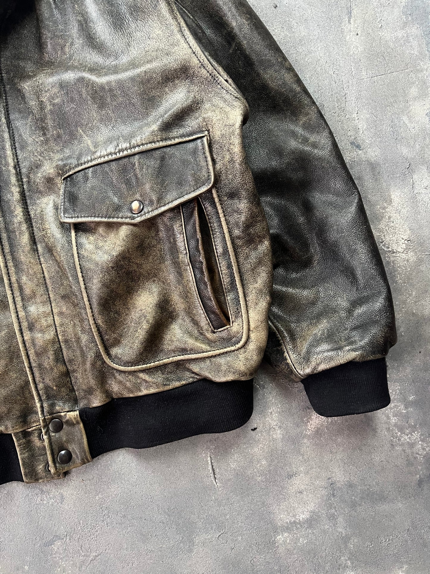 Alan Gordon 90's Aviator A-2 [Size: L]