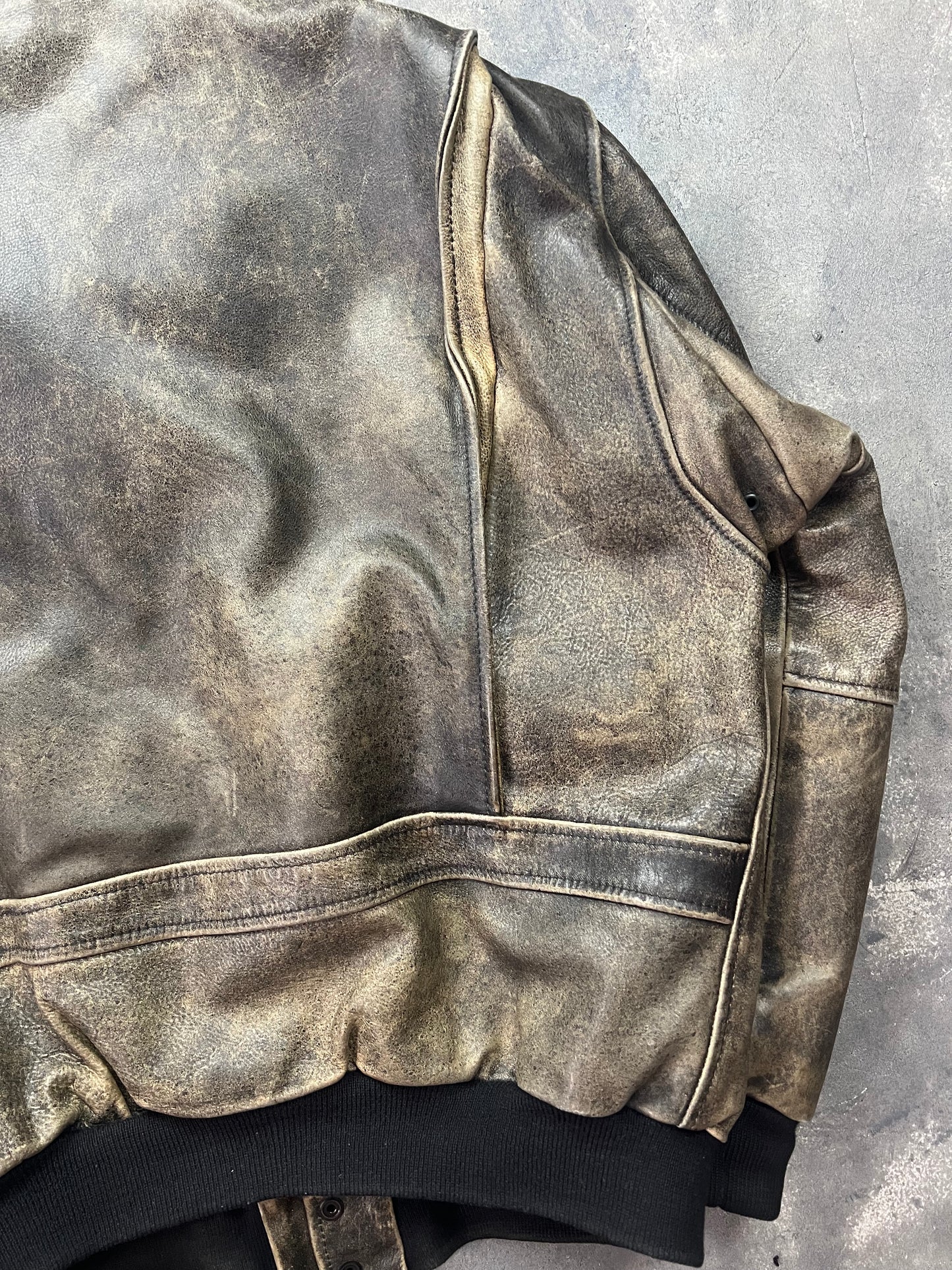 Alan Gordon 90's Aviator A-2 [Size: L]