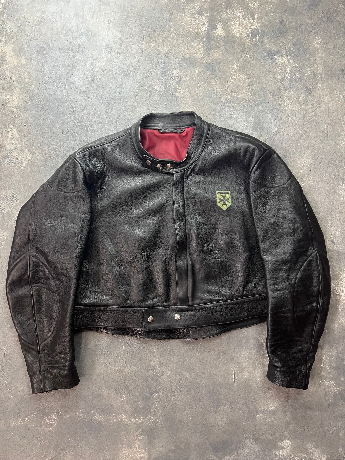 Harro 00’s Biker Jacket Boxy Fit [Size: S]