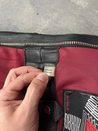 Harro 00’s Biker Jacket Boxy Fit [Size: S]