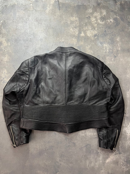 Harro 00’s Biker Jacket Boxy Fit [Size: S]