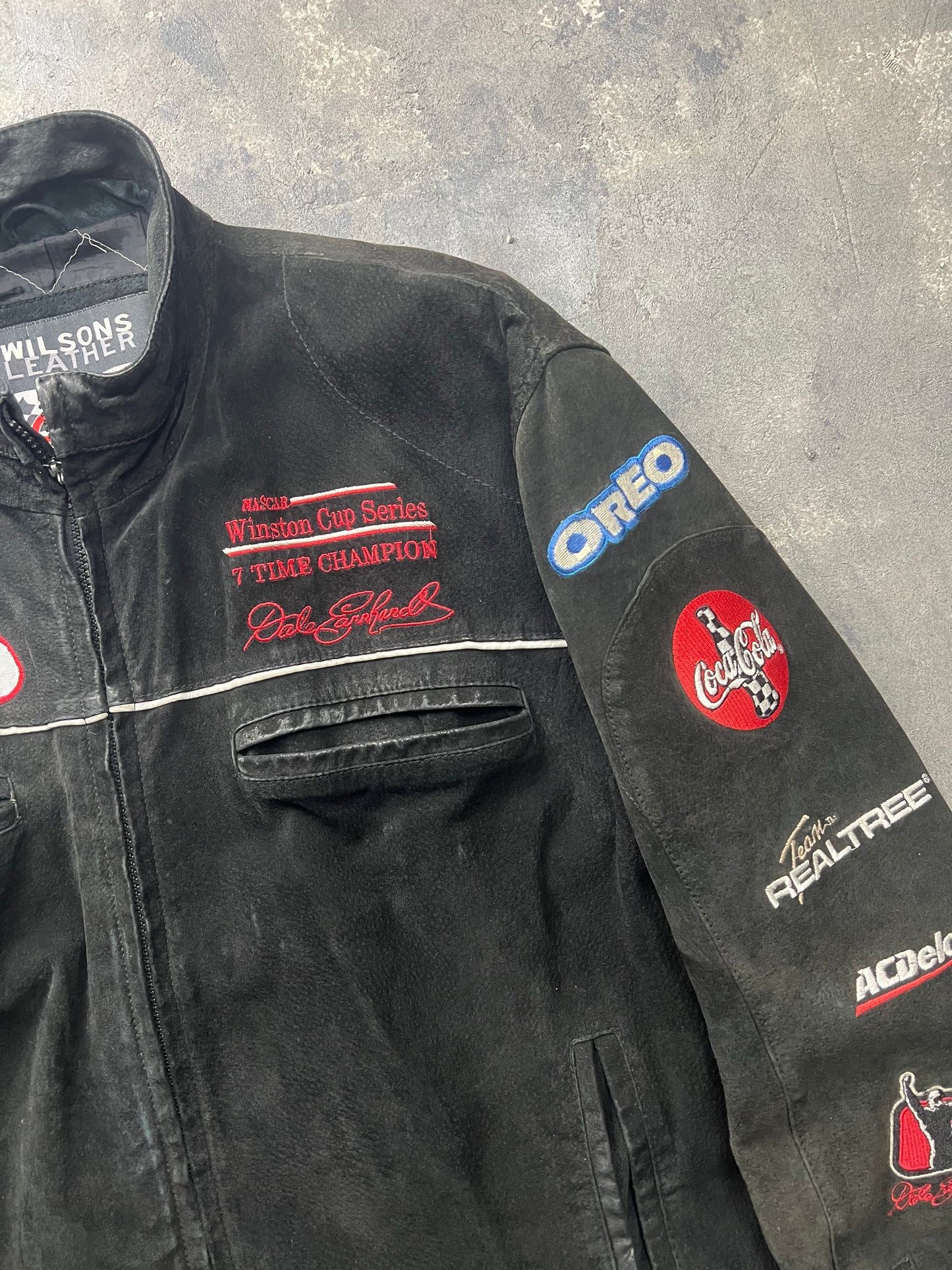 Nascar 90's Dale Earnhardt 7 times Champion Winston Cup Series [Size: M]