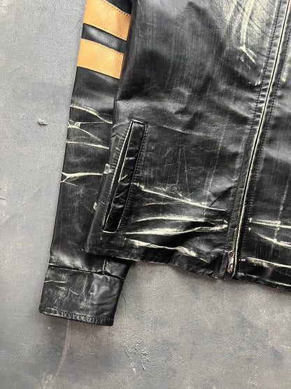 Bomb Boogie Leather Jacket [Size: S-Women]