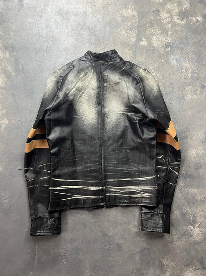 Bomb Boogie Leather Jacket [Size: S-Women]