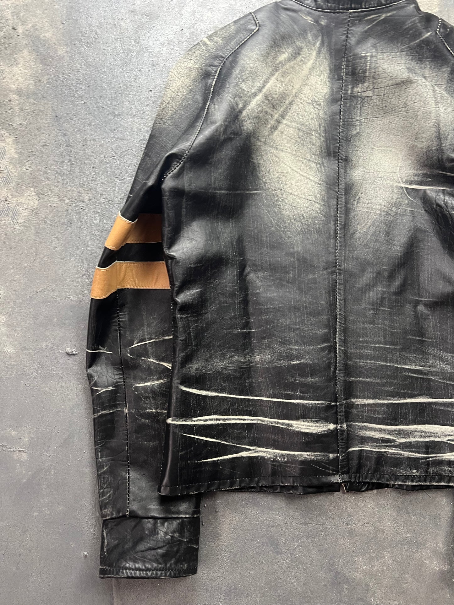Bomb Boogie Leather Jacket [Size: S-Women]