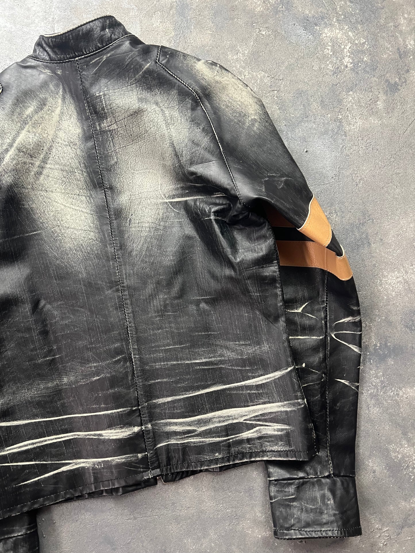 Bomb Boogie Leather Jacket [Size: S-Women]