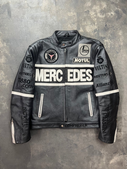 Mercedes Racing Leather Jacket 00's [Size: M]