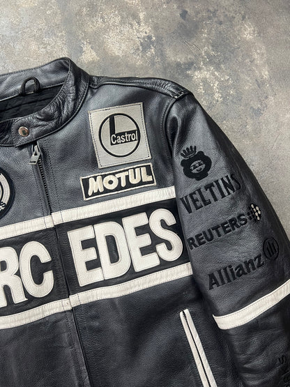 Mercedes Racing Leather Jacket 00's [Size: M]